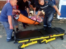 Под Запорожьем медики нуждались в помощи спасателей (ФОТО)