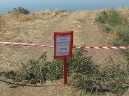 На побережье в Одесской области случился новый оползень - в километре от прежнего