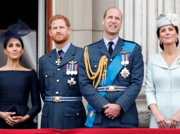 Великолепная четверка: герцоги Кембриджские и Сассекские в Лондоне