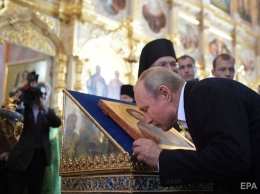 Путин снова посетил монастырь на Валааме