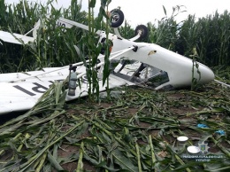 В Сумской области разбился легкомоторный самолет, пилот погиб