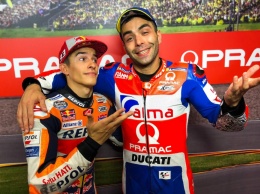 MotoGP: Новая стратегия помогла Маркесу вырвать поул-позицию Гран-При Германии у Петруччи