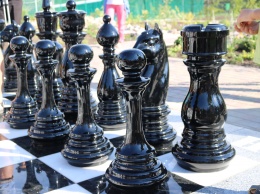 В Запорожской области можно сыграть метровыми шахматами