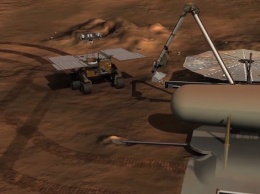 Airbus делает ровер для забора грунта с Марса