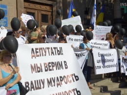 "Депутаты! Мы верим в вашу мудрость": в Николаеве горожане выступили против эвтаназии собак