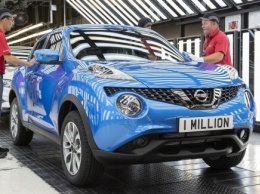 Завод Nissan в Великобритании отмечает выпуск миллионного Juke