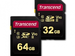 Карта памяти Transcend SDXC/SDHC UHS-II Class 3 со скоростью чтения до 285 МБ/c