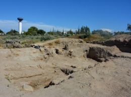 На «Греко-скифском городище «Чайка» проходят археологические раскопки