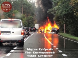 Кровавое ДТП под Киевом убило целую семью: жуткое видео