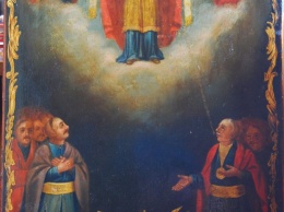 Закрашенный герб и Христос в папской тиаре: одесситам показали уникальные иконы с запорожскими казаками
