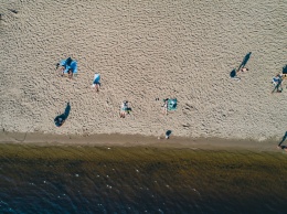 Чарующую красоту Труханова острова показали с высоты: фото