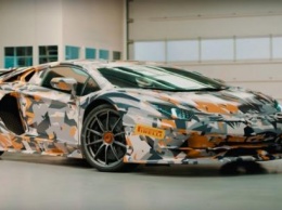 Представлен видеотизер со сверхмощным Lamborghini Aventador SVJ