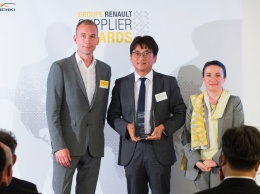 Groupe Renault наградила Hankook Tire премией Supplier Awards 2018