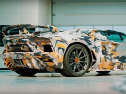 Lamborghini Aventador SVJ: новый тизер
