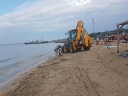 Жители Лисок и арендаторы пляжей очистили берег в своем микрорайоне