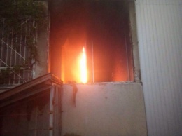 В Терновке горел объект «Укртелекома»