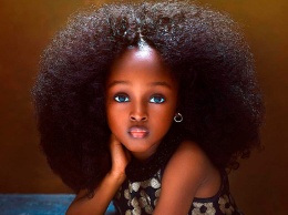 В Нигерии нашли "самую красивую в мире девочку"