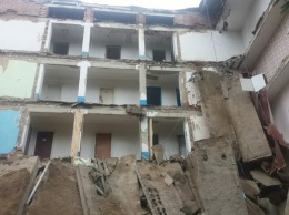 В Житомирской области разрушилось общежитие техникума