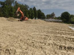Запорожский пляж изменится до неузнаваемости