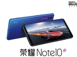 Смартфон Honor Note 10 представлен официально