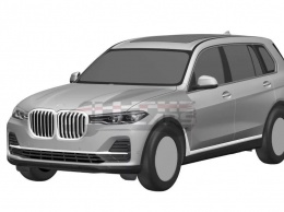 Будущий 2019 BMW X7 просочился в патентных изображениях