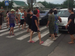 Начальник запорожской полиции пригрозил митингующим, перекрывающим дороги, уголовными делами