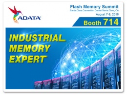 ADATA представит новейшие промышленные решения на выставке Flash Memory Summit