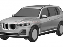 Опубликованы патентные изображения BMW X7