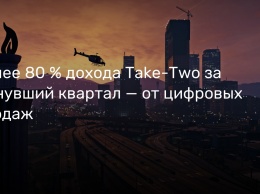 Более 80 % дохода Take-Two за минувший квартал - от цифровых продаж