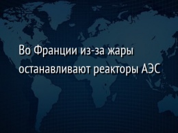 Во Франции из-за жары останавливают реакторы АЭС