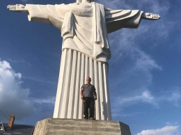 Копия бразильской. В Трускавце показали 12-метровую статую Христа