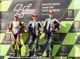 Российские мотогонщики взяли двойной подиум на гонке в рамках Гран-При Чехии по MotoGP