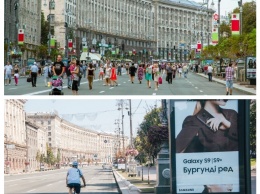 Борьба с рекламой: в Киеве убрали больше тысячи баннеров, вывесок и экранов