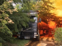 Правоохранители устанавливают обстоятельства утечки азотной кислоты в Днепропетровской области