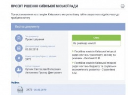 В киевском метро предлагают установить систему обратного отсчета времени за 140 миллионов