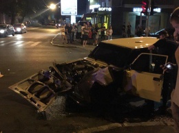 В центре Харькова попала в аварию машина ГСЧС, ехавшая на тушение пожара