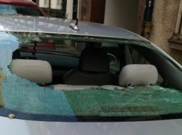 В Чернигове разбили авто правозащитника