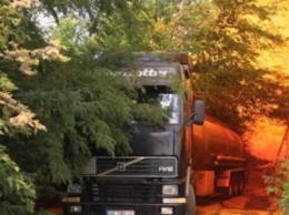 Азотную кислоту в Днепропетровской области возил водитель без лицензии