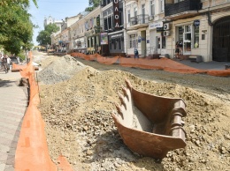 Город перерытых улиц: как сегодня встречает туристов Ланжероновская (фоторепортаж)