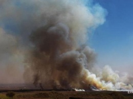 В Эстонии горит полигон с боеприпасами
