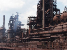 В Днепре горел металлургический завод