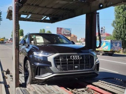 В Украине заметили самый дорогой автомобиль Audi