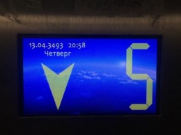 «Лифт из будущего»: Девушка из Питера показала фото «машины времени»