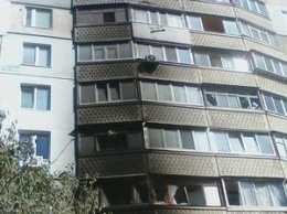 В девятиэтажке Харькова произошел взрыв бытового газа. Фото