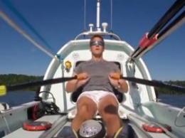 «Успеть за 40 дней»: Учитель пересек Атлантику на лодке и установил мировой рекорд