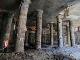 Институт археологии Украины: Без укрепления участка, проводить любые работы на Почтовой площади - опасно