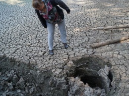 Засуха в Крыму: под Керчью высохло целое озеро