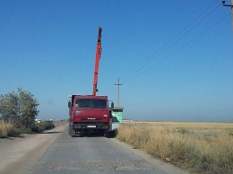 Проезд к соленым озерам на Арабатке отныне бесплатный