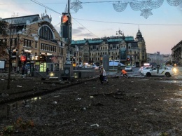 Ночная гроза превратила центр Киева в затопленную свалку
