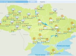 Погода в Киеве до конца августа - в середине месяца дожди, в конце похолодает